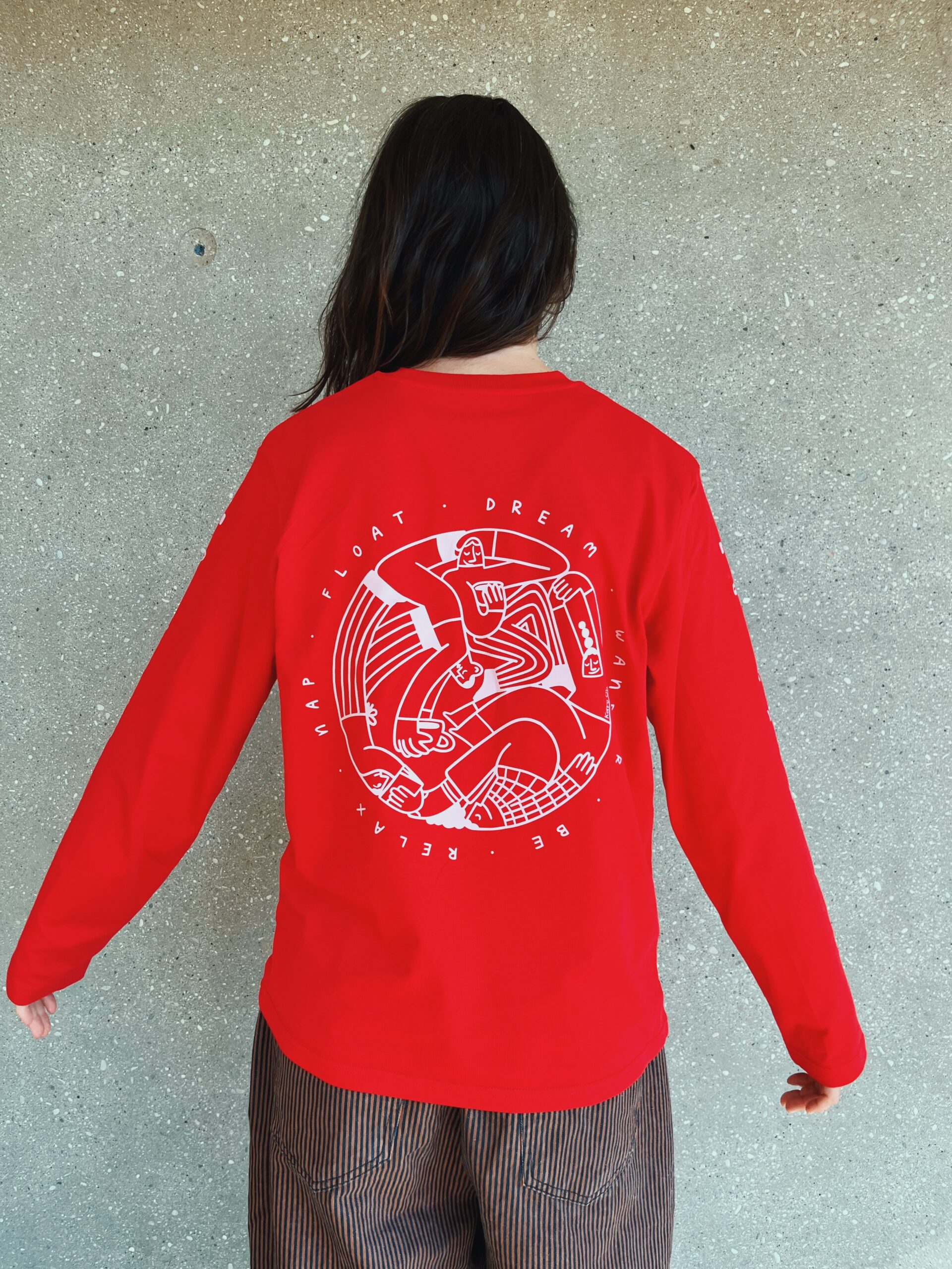 No Rush Club - Unisex Longsleeve - Image 4